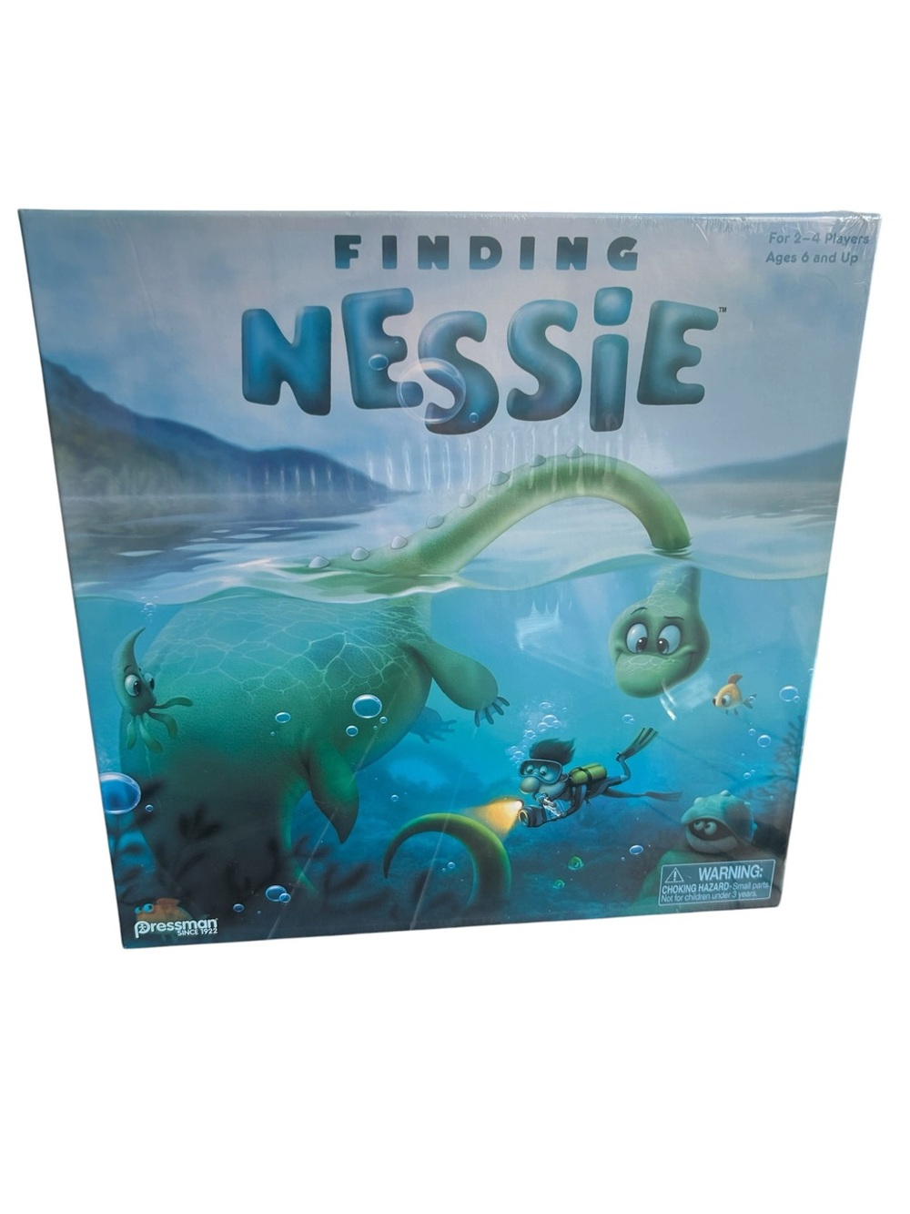 New Finding Nessie The Innovative 3D game of adventure by Pressman gift